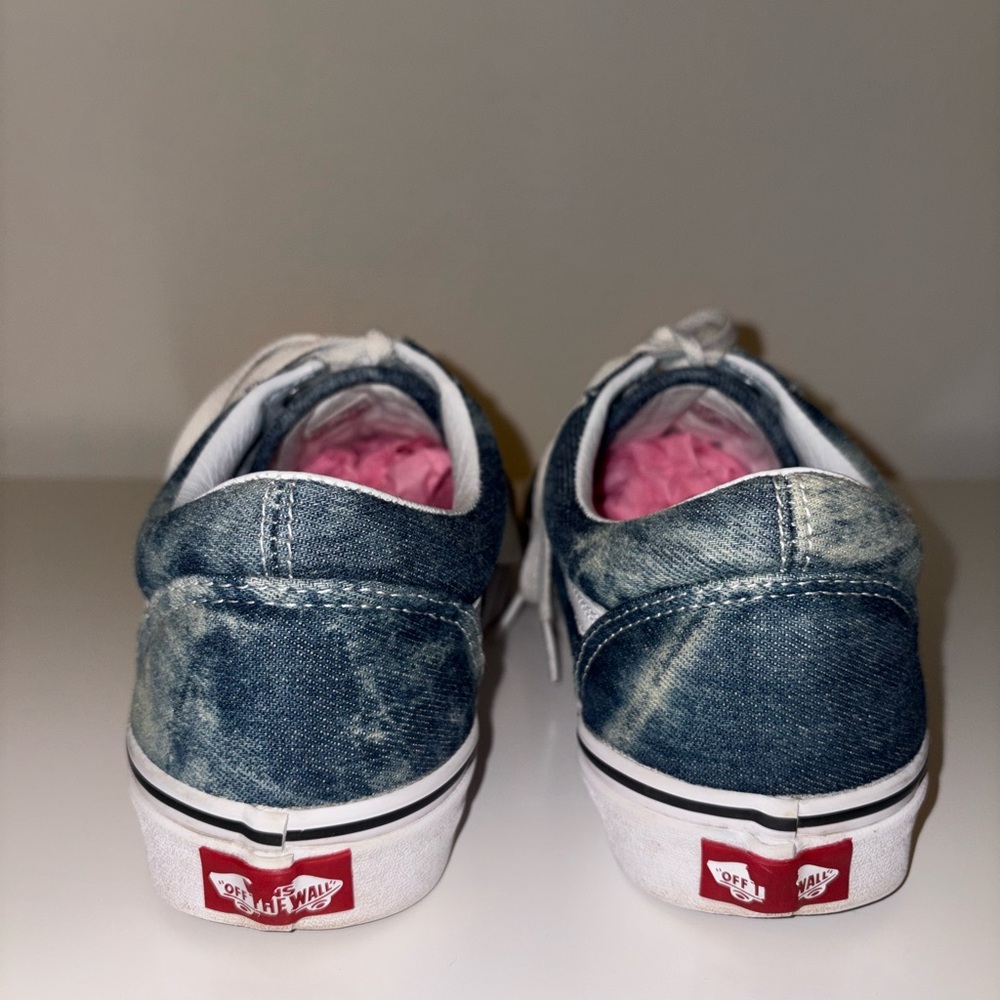 Vans Old Skool Acid Denim Sneakers Women's Sz9 Men’s 7.5 - Picture 5 of 7